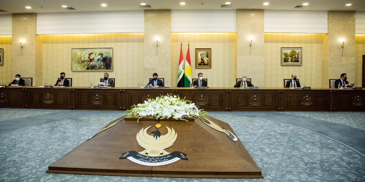 حكومه‌تی هه‌رێم پرسی به‌ به‌ڵگه‌كردنی تاوانه‌كانی داعش و په‌یڕه‌وی مافی زیندانیانی سیاسی و میراتگرانی ئه‌نفالكراوان و شه‌هیدانی تاوتوێكرد